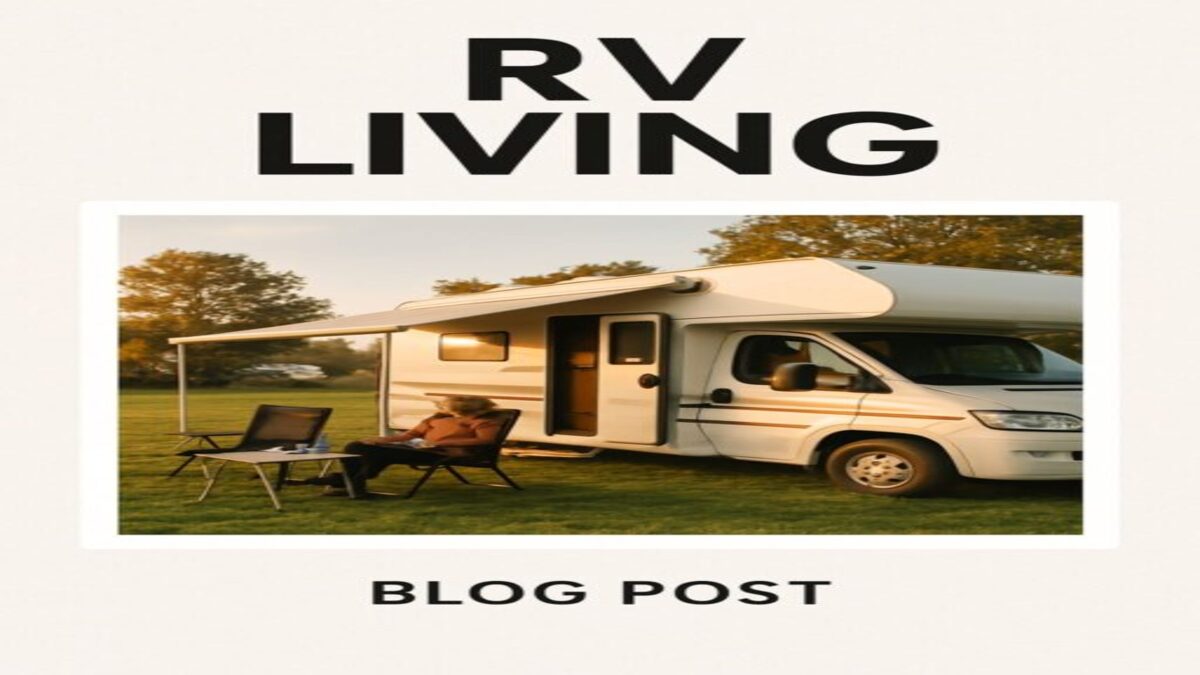 rv mobile home with dish